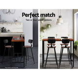 Artiss Alex Bar Table 100CM Rectangular - Top-Down View