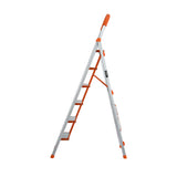 Giantz 6 Step Ladder Multi-Purpose Folding Aluminium Light Weight Non Slip Platform - Top-Down View
