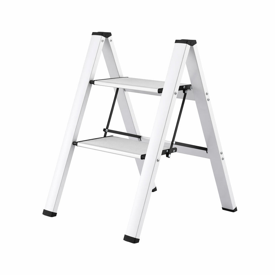 Giantz 2 Step Ladder Multi-Purpose Folding Aluminium Light Weight Platform