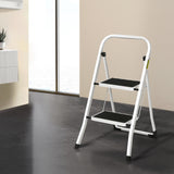 Giantz 2 Step Ladder Multi-Purpose Folding Steel Light Weight Platform - 45-Degree Angle