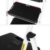 Giantz 4 Step Ladder Multi-Purpose Folding Steel Light Weight Platform - Top-Down View