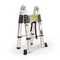 3.8m Multipurpose Telescopic Folding Ladder Aluminium Alloy Extension Steps AU