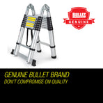 5m Telescopic Aluminium Multipurpose Ladder Extension Alloy Extendable Step AUS