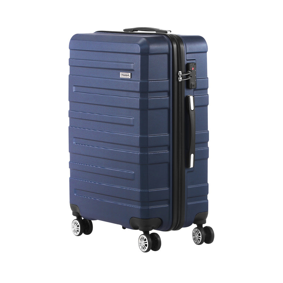 Mazam 28" Luggage Set TSA Lock Hard Case Navy