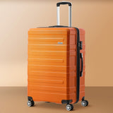 Mazam 28" Luggage Suitcase Trolley Set TSA Lock Hard Case Orange