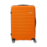 Mazam 28" Luggage Suitcase Trolley Set TSA Lock Hard Case Orange