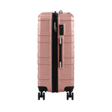 Mazam 28" Luggage Suitcase Trolley Set Travel TSA Lock Pink