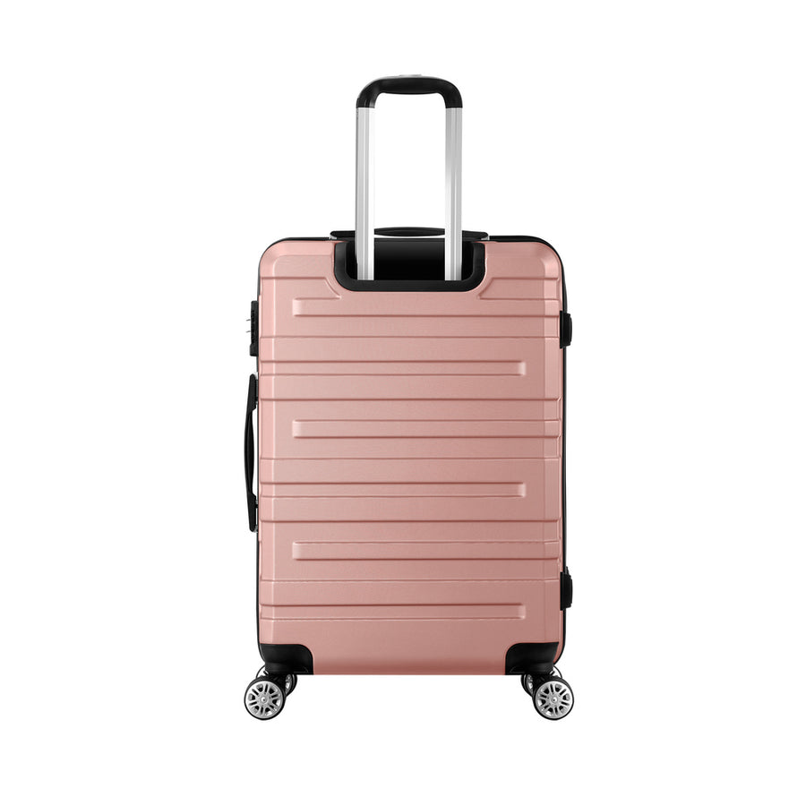 Mazam 28" Luggage Suitcase Trolley Set Travel TSA Lock Pink