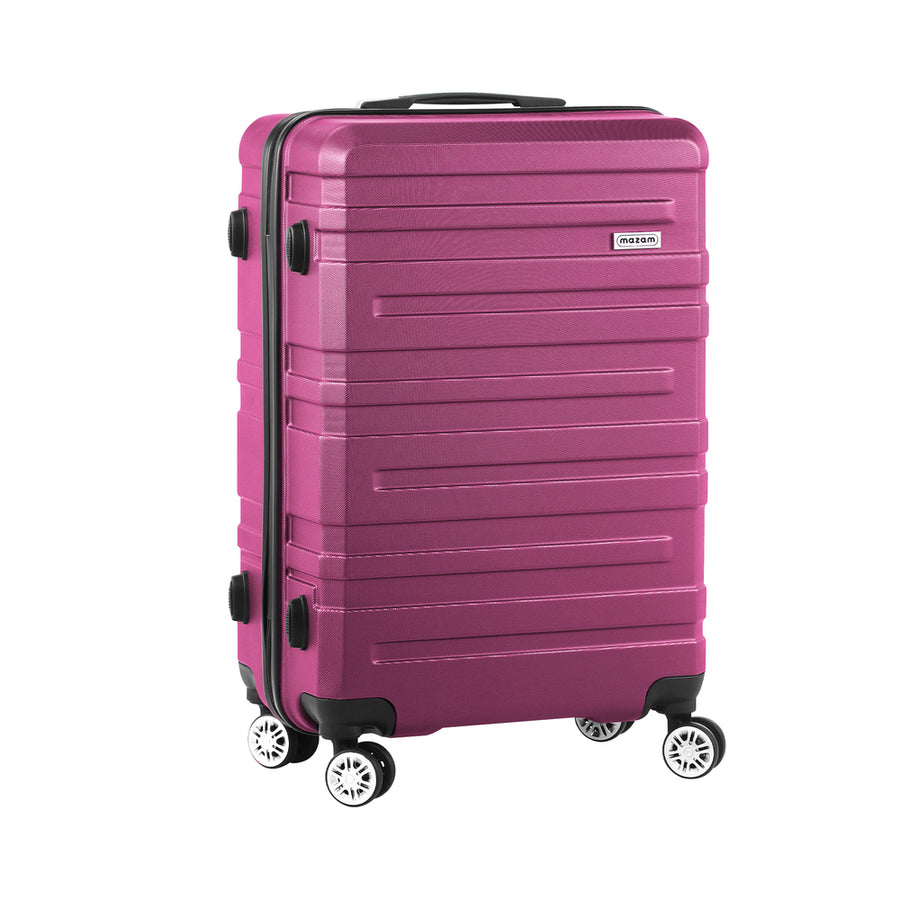Mazam 28" Luggage Suitcase Trolley Set TSA Lock Hard Case Magenta