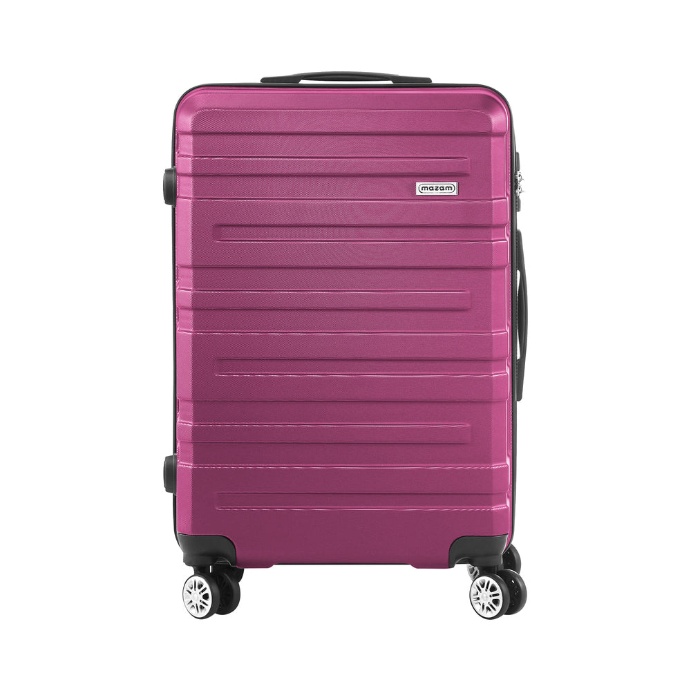 Mazam 28" Luggage Suitcase Trolley Set TSA Lock Hard Case Magenta