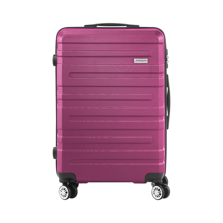 Mazam 28" Luggage Suitcase Trolley Set TSA Lock Hard Case Magenta