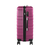 Mazam 28" Luggage Suitcase Trolley Set TSA Lock Hard Case Magenta
