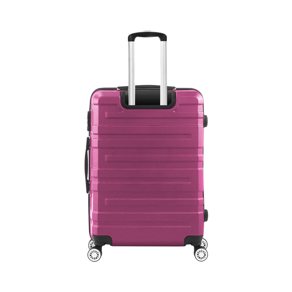 Mazam 28" Luggage Suitcase Trolley Set TSA Lock Hard Case Magenta