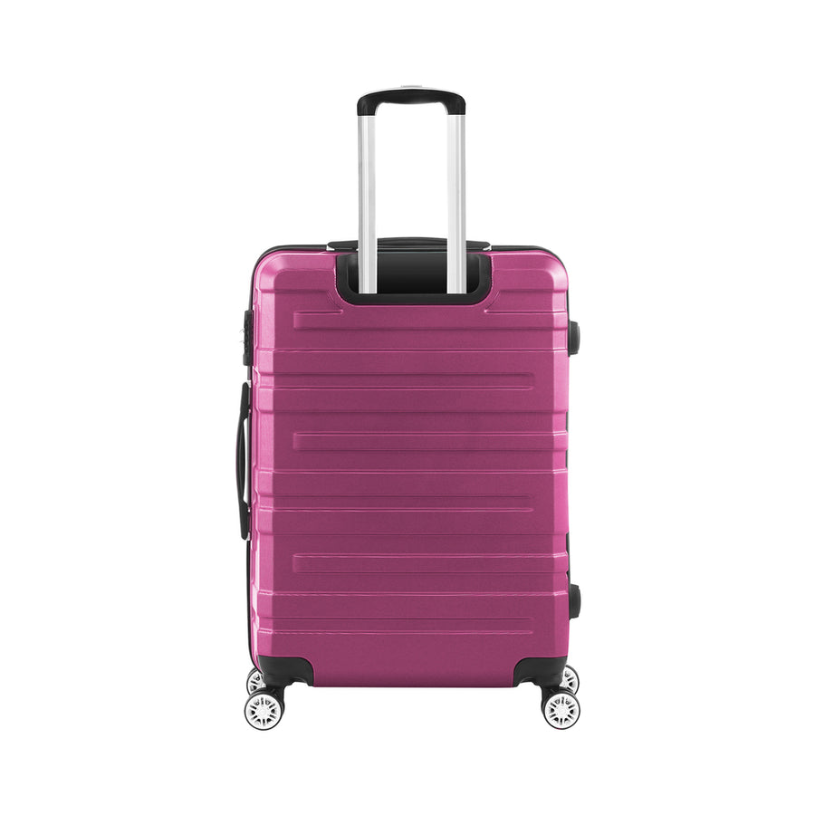 Mazam 28" Luggage Suitcase Trolley Set TSA Lock Hard Case Magenta