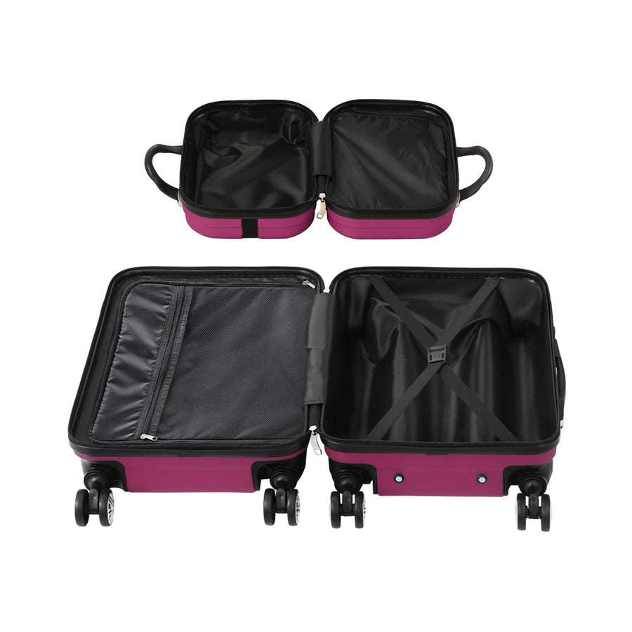 Mazam 28" Luggage Suitcase Trolley Set Travel TSA Lock Red