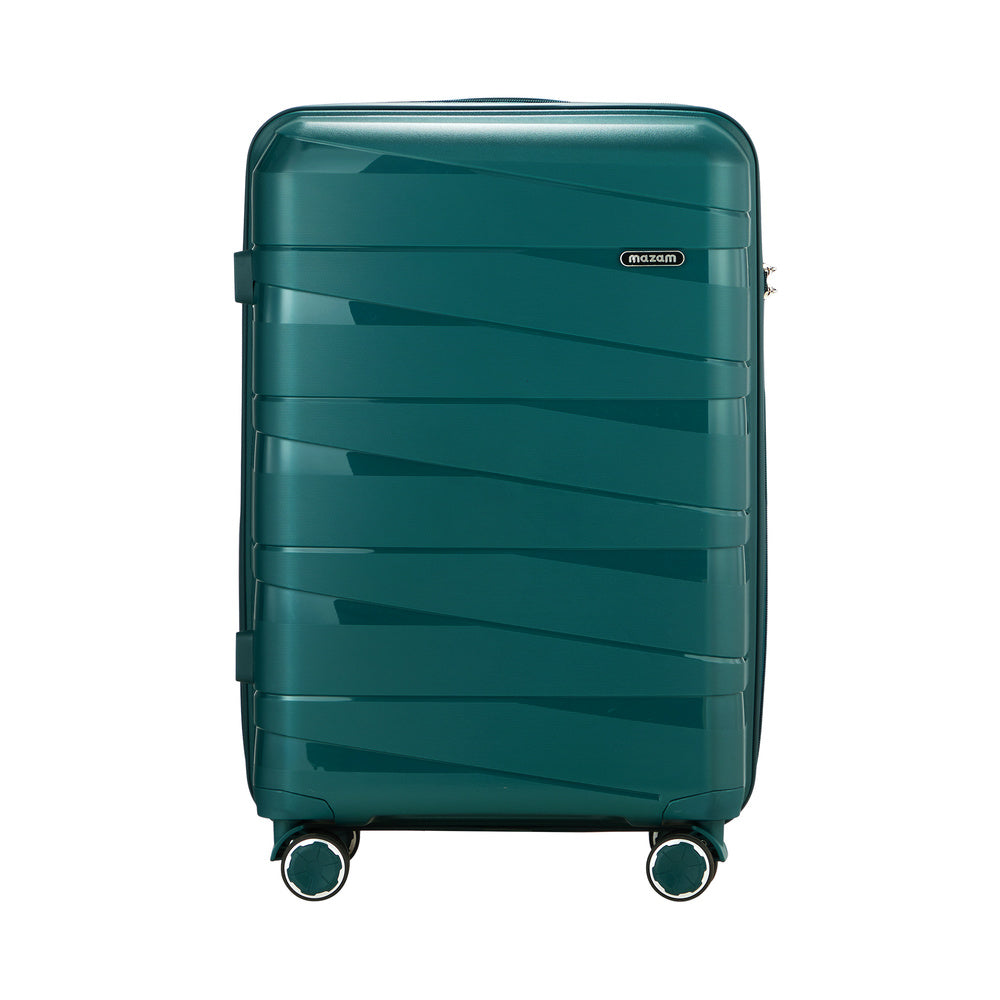 Mazam 28" Luggage Set Travel TSA Lock PP Case Green