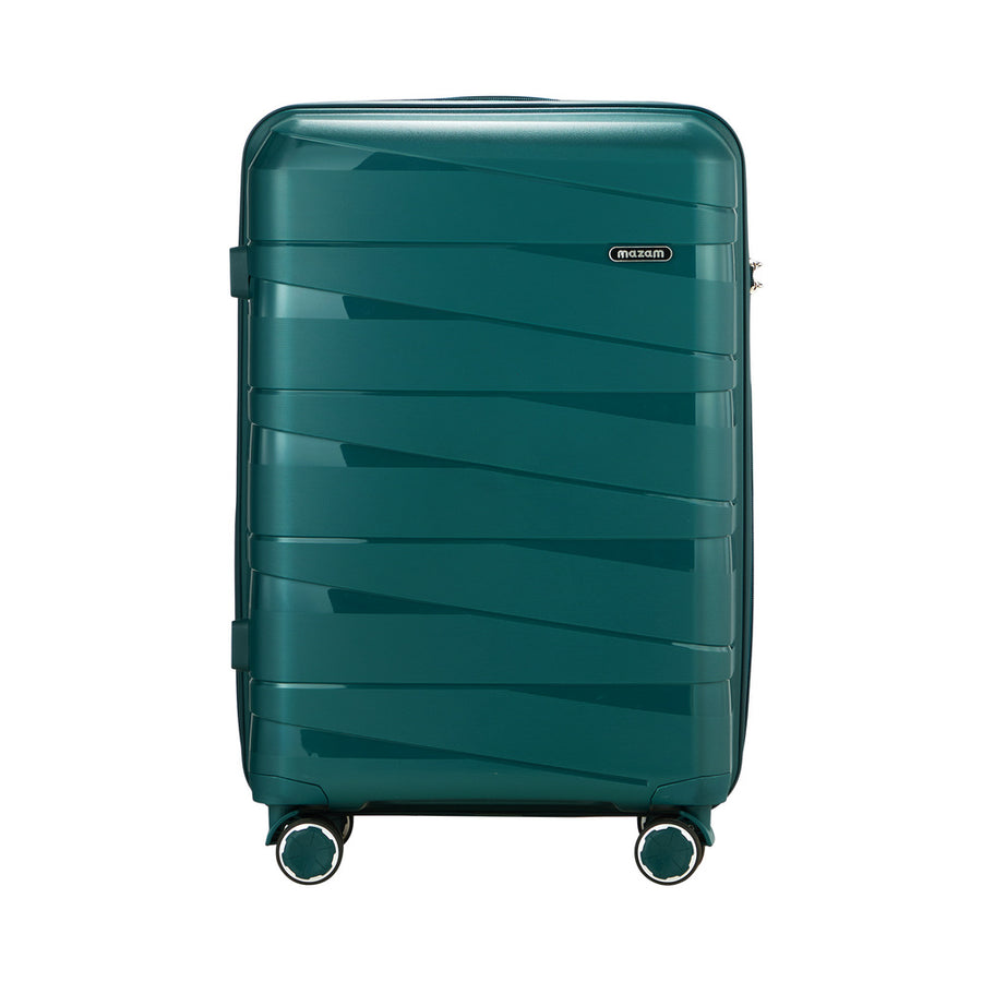 Mazam 28" Luggage Set Travel TSA Lock PP Case Green