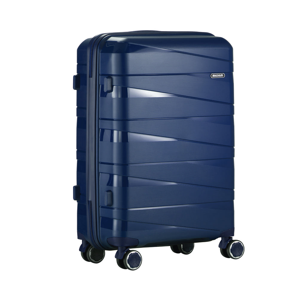 Mazam 28" Luggage Set Travel TSA Lock PP Case Navy