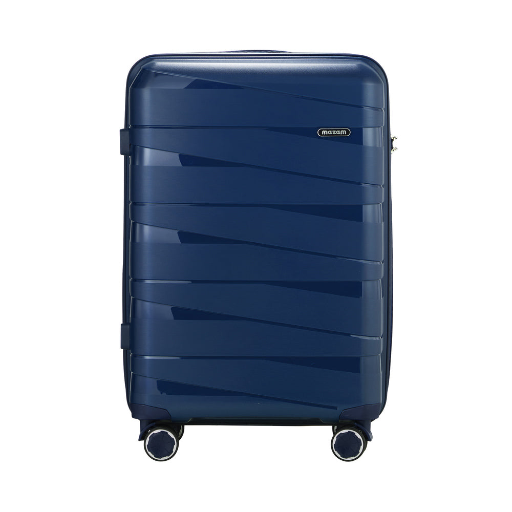 Mazam 28" Luggage Set Travel TSA Lock PP Case Navy