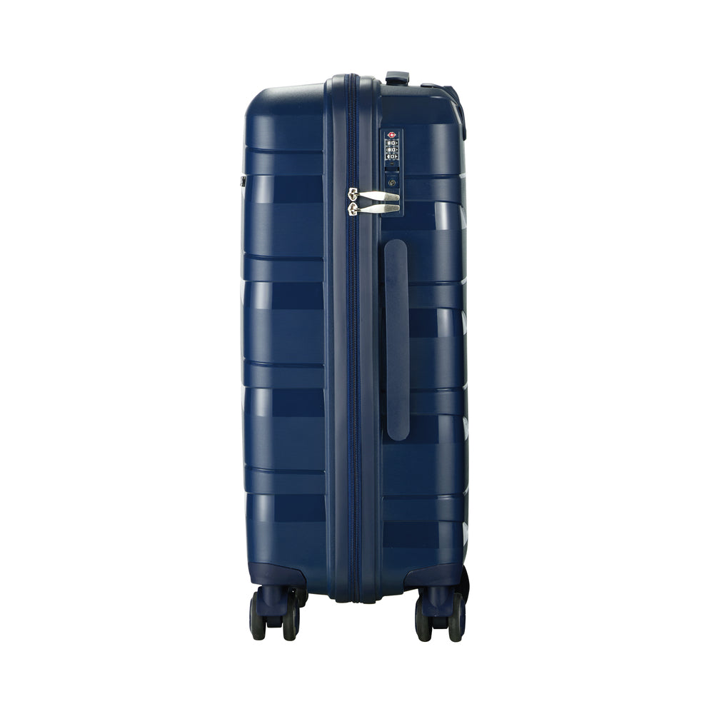 Mazam 28" Luggage Set Travel TSA Lock PP Case Navy
