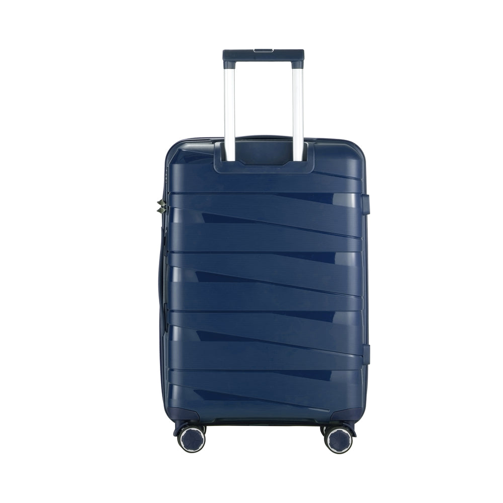 Mazam 28" Luggage Set Travel TSA Lock PP Case Navy