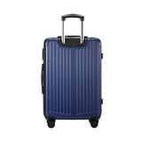Mazam 28" Luggage Set Travel TSA Lock ABS Case Navy