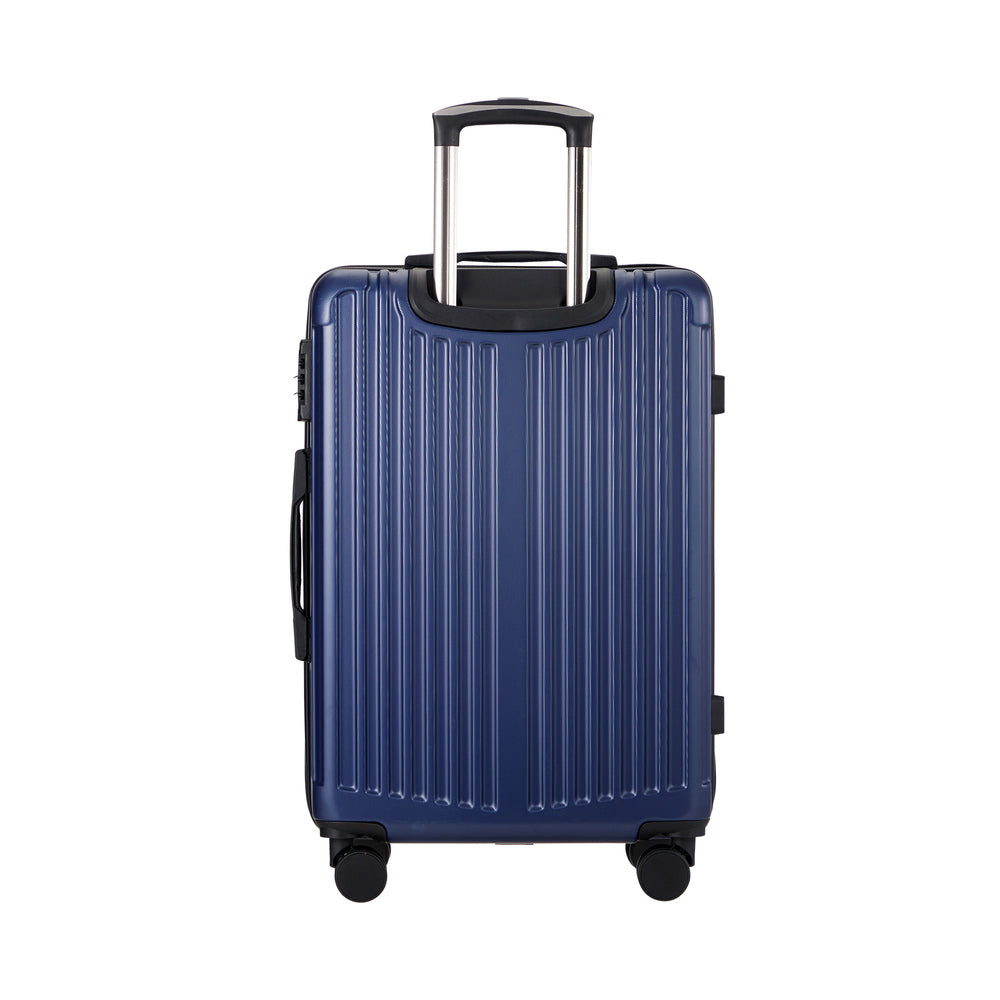 Mazam 28" Luggage Set Travel TSA Lock ABS Case Navy