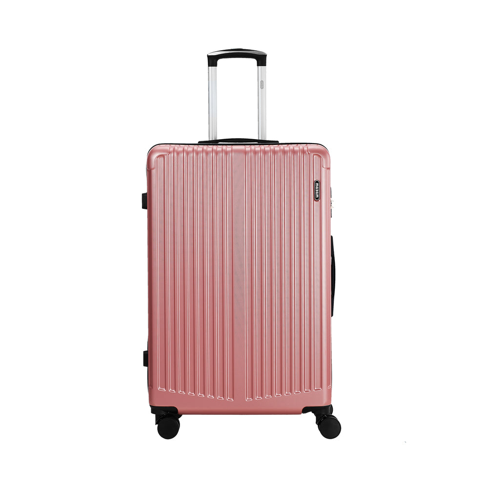 Mazam 28" Luggage Suitcase Trolley Set Travel TSA Lock ABS Case Pink