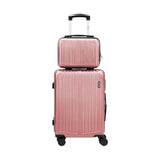 Mazam 2PCS Luggage Suitcase Trolley Set Carry On TSA Hard Case Pink - Extra Image