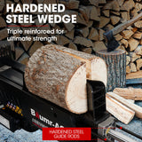 BAUMR-AG 10 Tonne Electric Hydraulic Wood Log Splitter - HPS3800E - Close-Up Angle