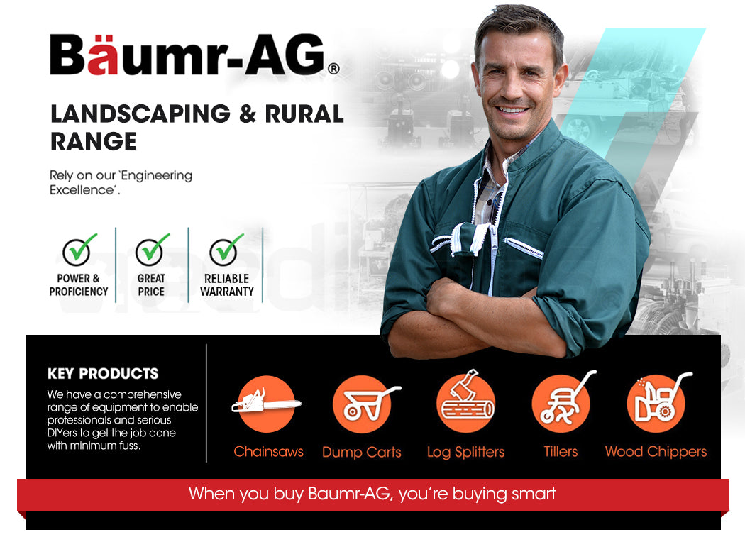 BAUMR-AG 8 Ton Hydraulic Electric Wood Log Splitter