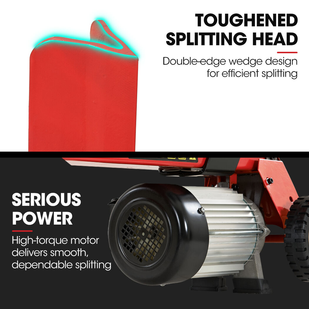 BAUMR-AG 9 Ton Hydraulic Electric Wood Log Splitter