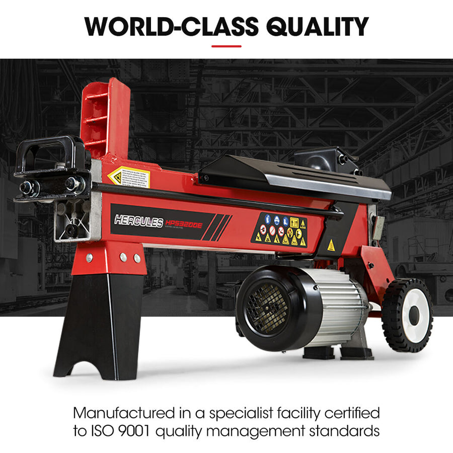 BAUMR-AG 9 Ton Hydraulic Electric Wood Log Splitter