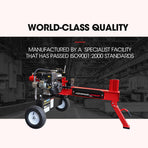 BAUMR-AG 20 Tonne Petrol Hydraulic Wood Log Splitter - HPS600