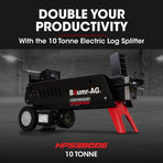 BAUMR-AG 4 Way Wood Log Splitting Wedge for 10 Tonne Electric Log Splitter