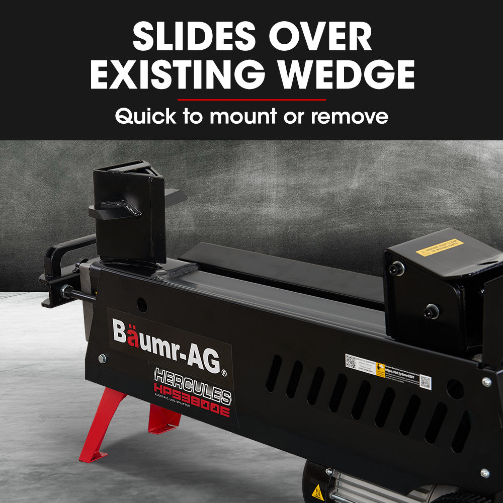 BAUMR-AG 4 Way Wood Log Splitting Wedge for 10 Tonne Electric Log Splitter