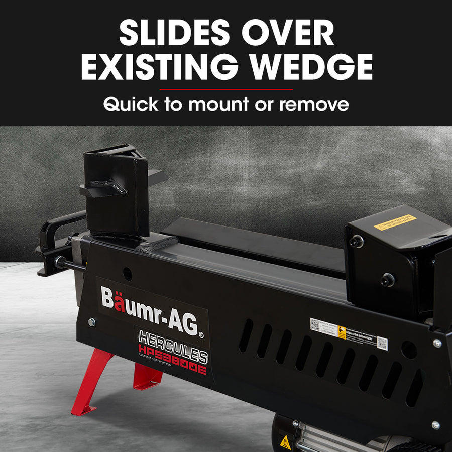 BAUMR-AG 4 Way Wood Log Splitting Wedge for 10 Tonne Electric Log Splitter