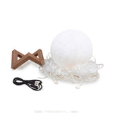 3D Magical Moon Lamp USB LED Night Light Medium - 45-Degree Angle