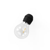 17m Solar-Powered LED Festoon String Lights for Outdoor Christmas and Party Decor