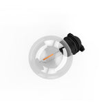 50m Solar Festoon Lights Outdoor LED String Light Wedding Party Christmas Decor - Top-Down View