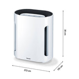 Beurer LR200 Triple Filter Air Purifier - Side View