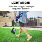 POWERBLADE LN4 20V Cordless Electric Line Trimmer & Garden Edger Kit, with Battery and Fast Charger