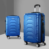 Wanderlite 2Set 20-28 Inch Luggage with TSA Lock Spinner Carry On Hard Shell Travel Suitcase Luggage