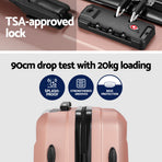 Wanderlite 2Set 20 Inch Luggage Case with 12 Inch Handheld Luggage Box Hard Shell Travel Suitcase TSA Lock, image 5