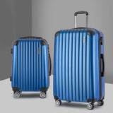 Wanderlite 20-28 Inch Luggage 2Set with TSA Lock Spinner Carry On Hard Shell Travel Suitcase Luggage