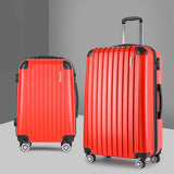 Wanderlite 20-28 Inch Luggage 2Set with TSA Lock Spinner Carry On Hard Shell Travel Suitcase Luggage