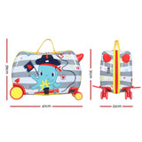 Wanderlite 17 Kids Ride On Luggage Children Suitcase Trolley Travel Octopus