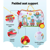 Wanderlite 17 Kids Ride On Luggage Children Suitcase Trolley Travel Zoo - Rear View