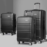 Wanderlite 3Set 20-24-28 Inch Luggage with TSA Lock Spinner Travel Suitcase Carry On Hard Shell Lugg
