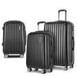 Wanderlite 3 Set Luggage 20-24-28 Inch with TSA Lock Spinner Hard Shell Travel Suitcase Luggage Orga